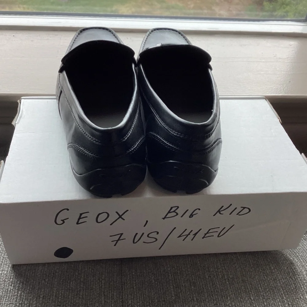 Geox Fast 3 Bit Loafer (Big Kid) 7US / 41EU